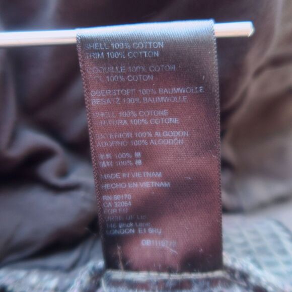 FREE PEOPLE Anneli Plaid Shirt Jacket Size M Waffle Fringe Hem Oversized Boho - Picture 11 of 11